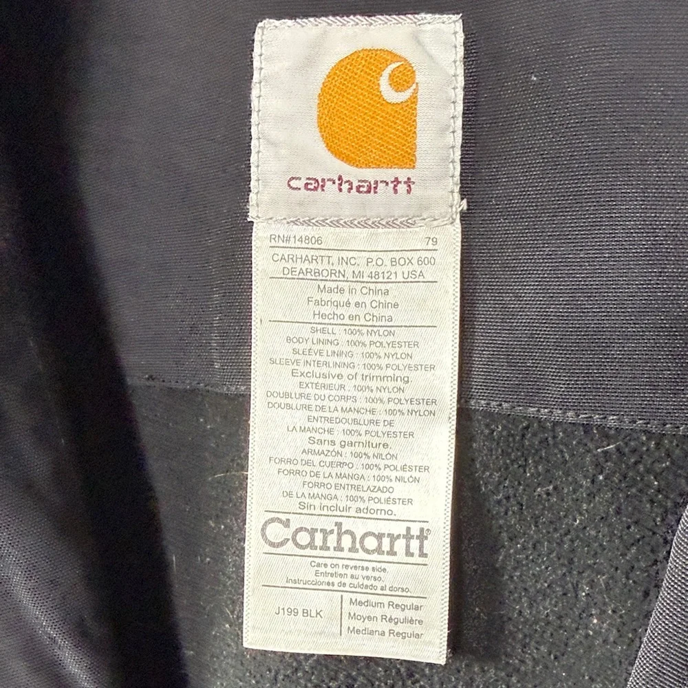 Carhartt Nylon Fleece-Lined Jacket‎